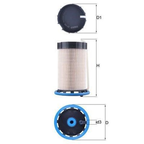 Filtro de combustível KX592 MAHLE