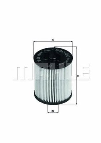 MAHLE KX861D Топливный фильтр в наличии Тернополь