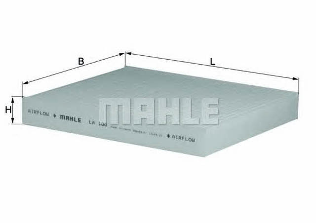 Filtro de salão LA100 MAHLE