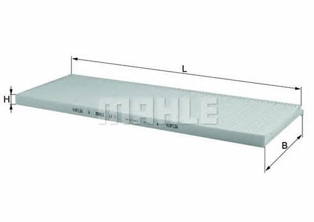 Filtro de salão LA11 MAHLE