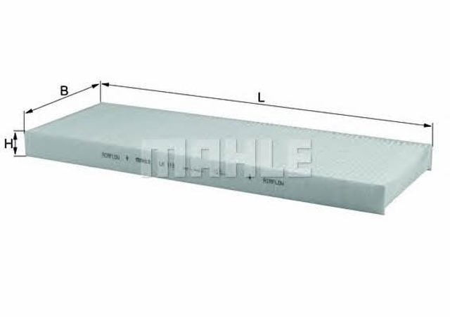 MAHLE LA118 Фильтр салона в наличии Чернигов