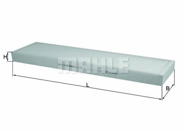 Filtro de salão LA25 MAHLE