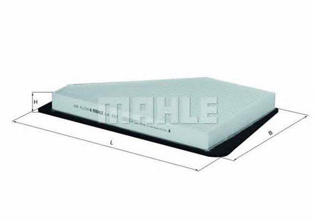 MAHLE LA287 Фильтр салона в наличии Запорожье