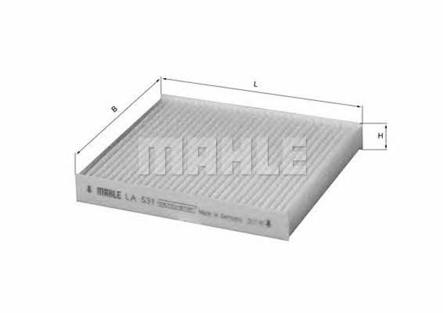 MAHLE LA531 Фильтр салона в наличии Киев