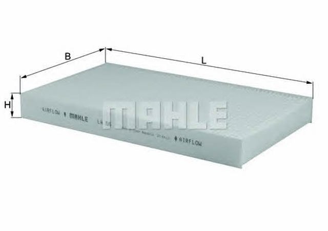 MAHLE LA56 Фильтр салона в наличии Винница