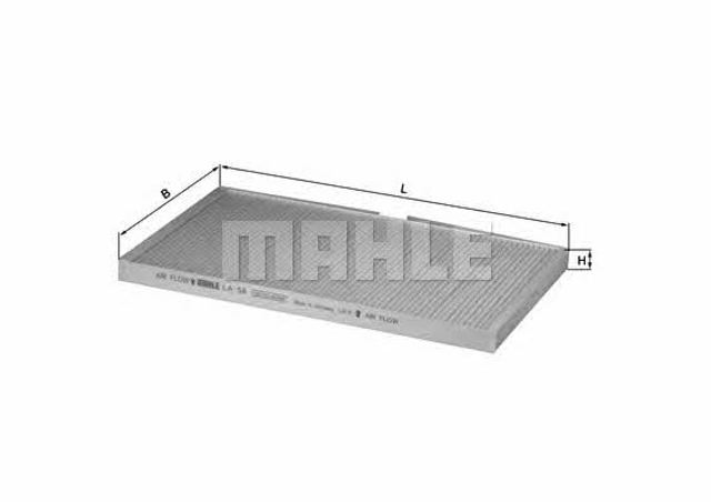 LA58 MAHLE Фильтр салона купить в Сумы