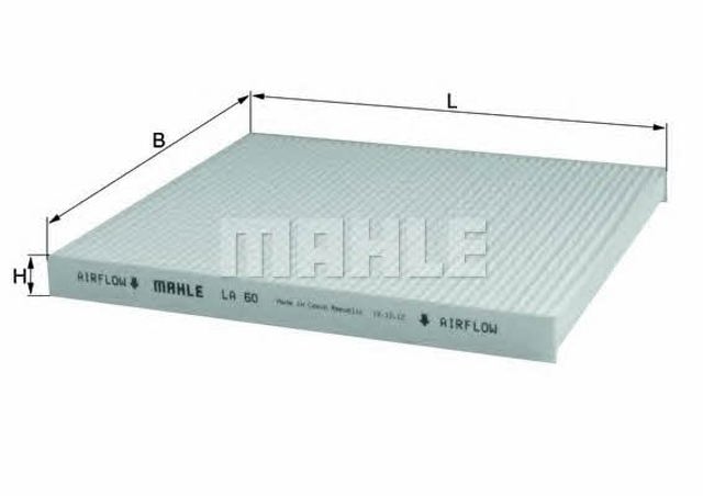 LA60 MAHLE Фильтр салона купить в Николаев