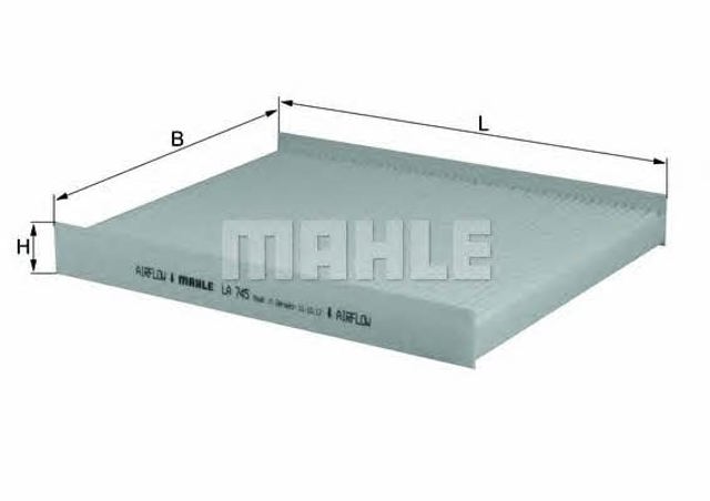 MAHLE LA745 Фильтр салона в наличии Кривой Рог