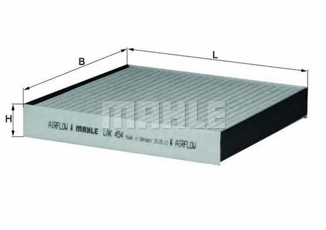 LAK454 MAHLE Фильтр салона купить в Харьков