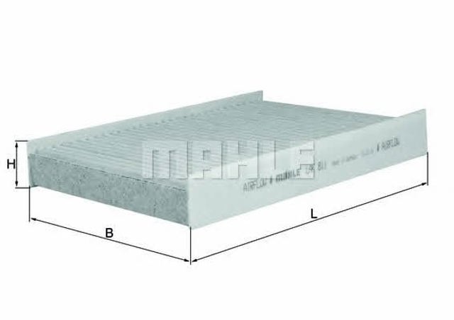 MAHLE LAK811 Фильтр салона в наличии Полтава