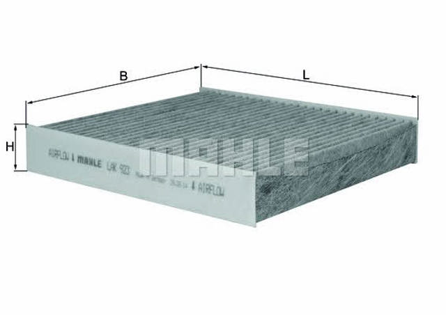 MAHLE LAK923 Фильтр салона в наличии Каменское