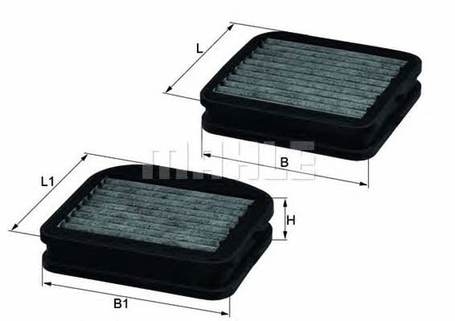 MAHLE LKK72S Фильтр салона в наличии Ирпень