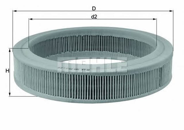 Filtro de ar LX108 MAHLE