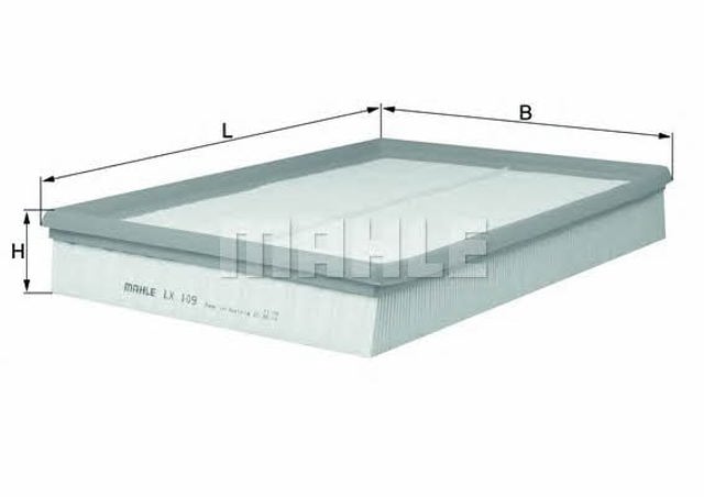 MAHLE LX109 Фильтр воздушный в наличии Ужгород