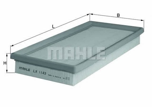 LX1143 MAHLE Воздушный фильтр купить в Павлоград