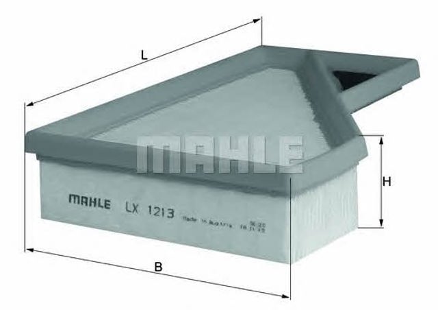 MAHLE LX1213 Фильтр воздушный в наличии Каменское