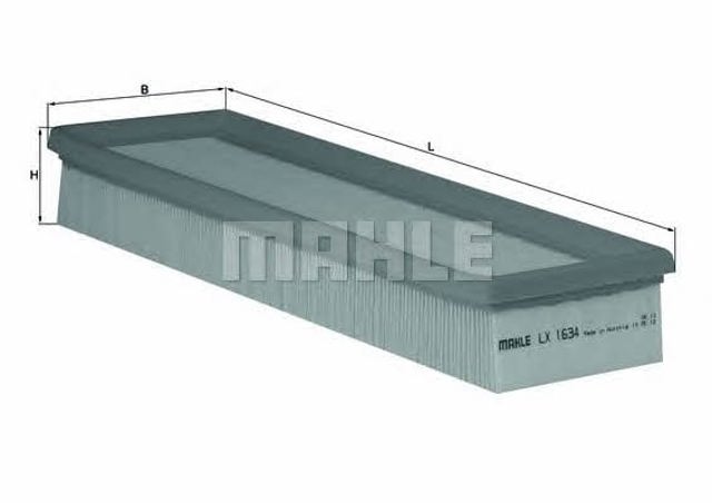 MAHLE LX1634 Воздушный фильтр в наличии Львов