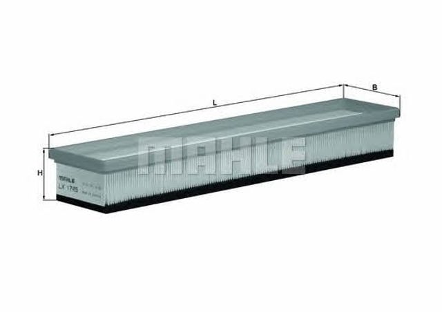 MAHLE LX1745 Воздушный фильтр в наличии Николаев