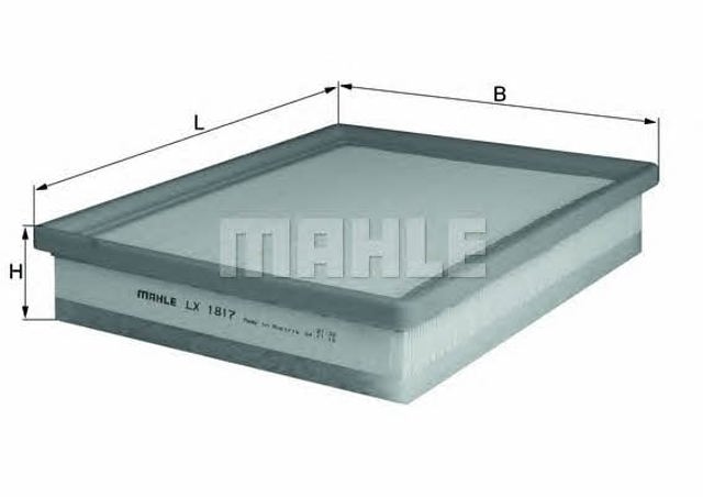 LX1817 MAHLE Фильтр воздушный купить в Ирпень