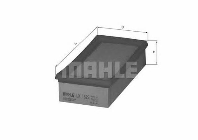 MAHLE LX1829 Воздушный фильтр в наличии Харьков