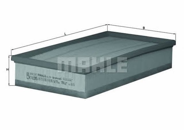 MAHLE LX1835 Фильтр воздушный в наличии Каменское