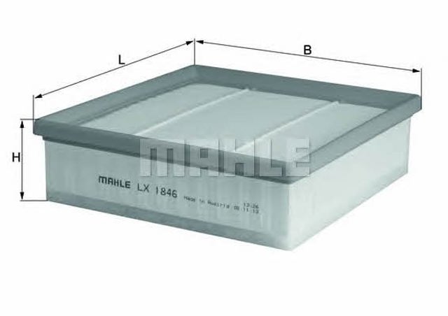 MAHLE LX1846 Фильтр воздушный в наличии Тернополь