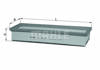 Filtro de ar LX20611 MAHLE