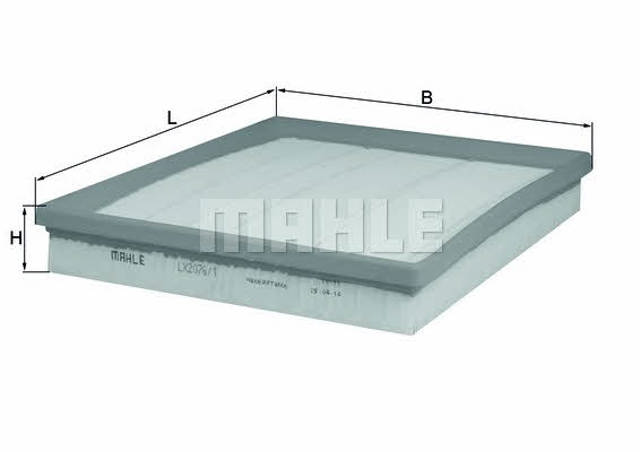 LX20761 MAHLE Воздушный фильтр купить в Киев