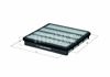 Filtro de ar LX2750 MAHLE