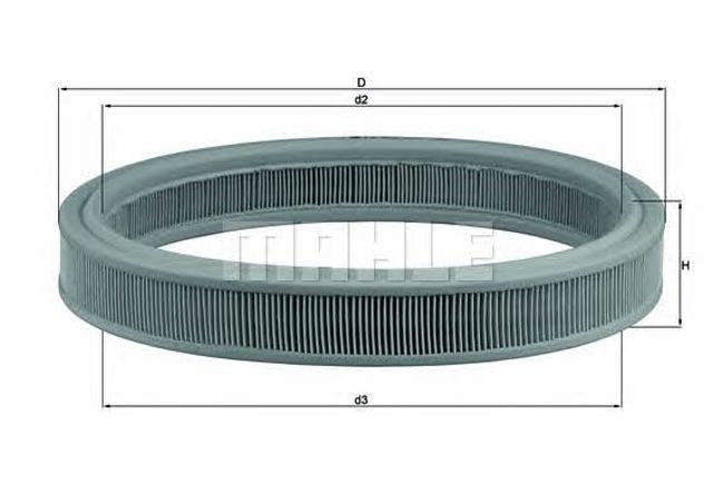MAHLE LX332 Фильтр воздушный в наличии Житомир