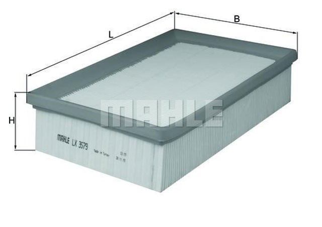 MAHLE LX3579 Воздушный фильтр в наличии Ровно