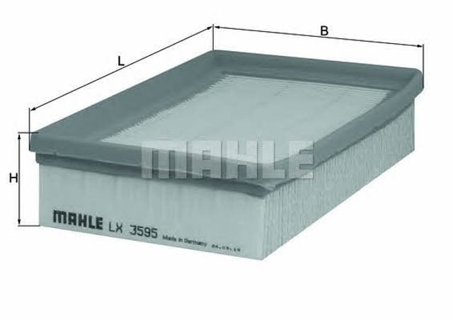 MAHLE LX3595 Воздушный фильтр в наличии Одесса