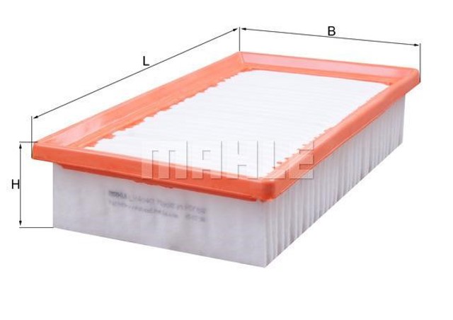 Filtro de ar LX4040 MAHLE