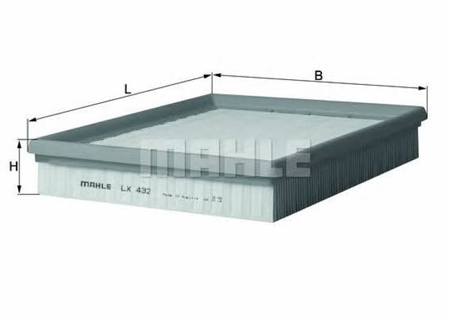 MAHLE LX432 Воздушный фильтр в наличии Украина