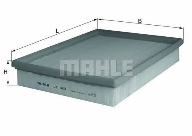 LX443 MAHLE Фильтр воздушный купить в Украина