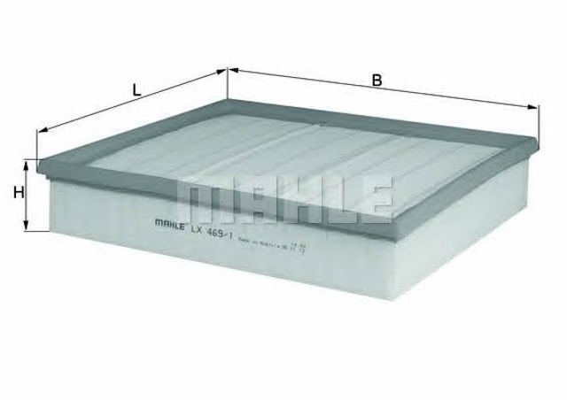 LX4691 MAHLE Фильтр воздушный купить в Черкассы