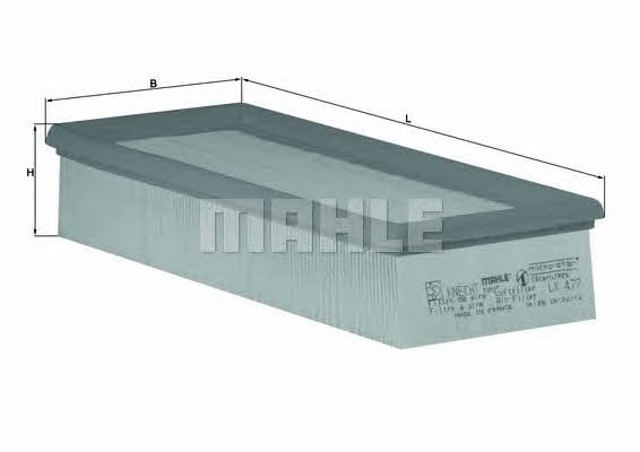MAHLE LX477 Воздушный фильтр в наличии Тернополь