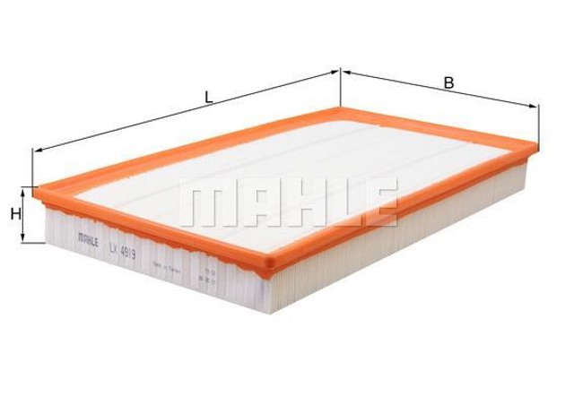 LX4919 MAHLE Фильтр воздушный купить в Черновцы