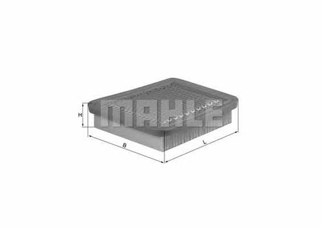LX543 MAHLE Воздушный фильтр купить в Сумы