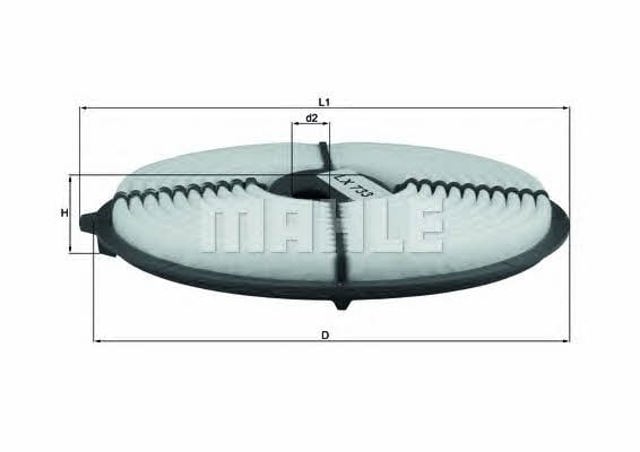MAHLE LX733 Воздушный фильтр в наличии Ирпень