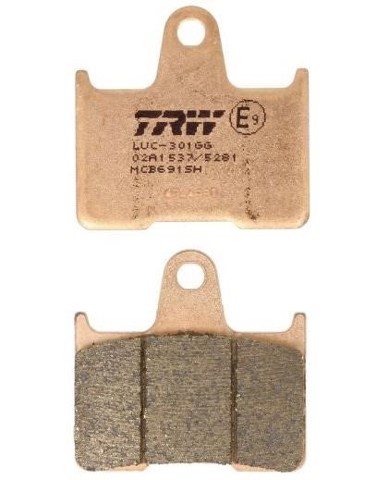 TRW MCB691SH Задние тормозные колодки в наличии Запорожье