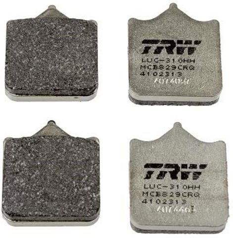 TRW MCB829CRQ Передние тормозные колодки в наличии Сумы