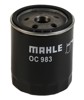 Filtro de óleo OC983 MAHLE