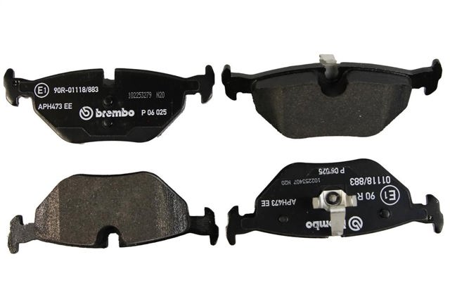 P06025 BREMBO Задние тормозные колодки купить в Полтава