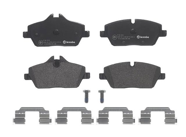 P06034 BREMBO Передние тормозные колодки купить в Павлоград