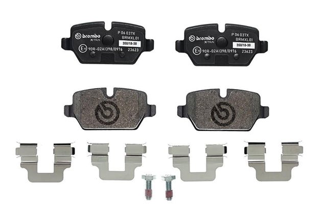 BREMBO P06037X Колодки тормозные задние дисковые в наличии Житомир