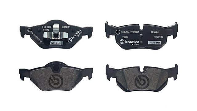 BREMBO P06038X Задние тормозные колодки в наличии Одесса