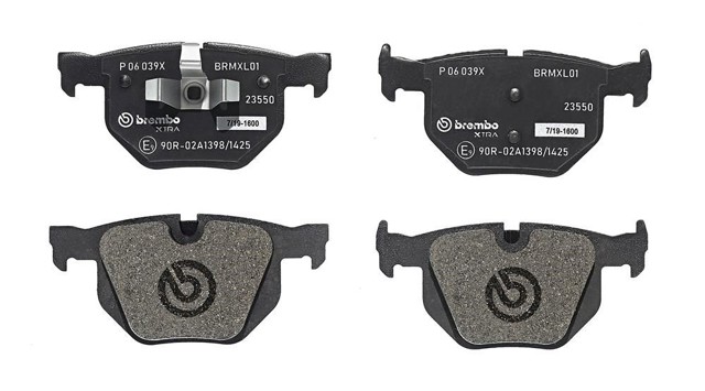 BREMBO P06039X Колодки тормозные задние дисковые в наличии Львов