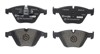 Sapatas do freio dianteiras de disco P06055X BREMBO