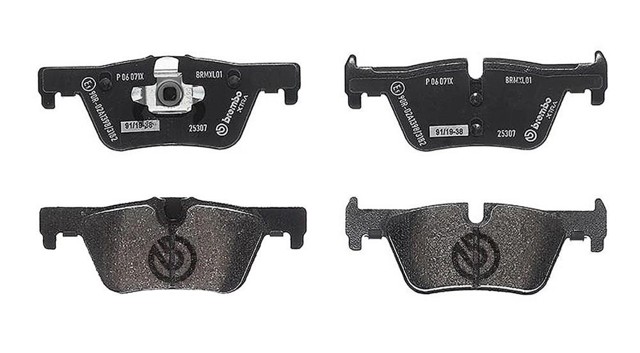 P06071X BREMBO Колодки тормозные задние дисковые купить в Житомир